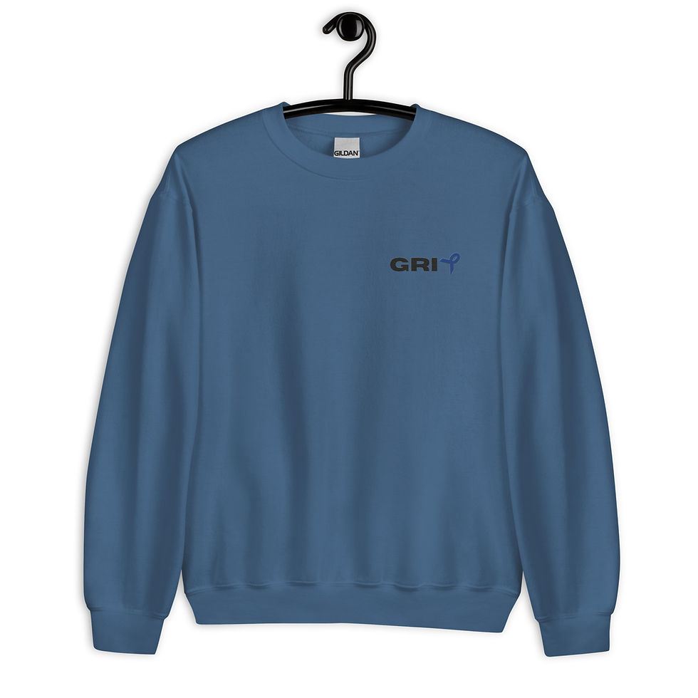 Thumbnail: Unisex Sweatshirt - Colon Cancer - Black Text
