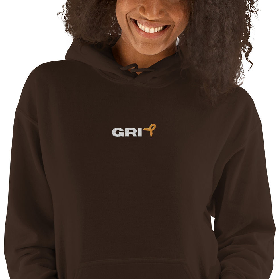 Thumbnail: Unisex Hoodie - Leukemia - White Text