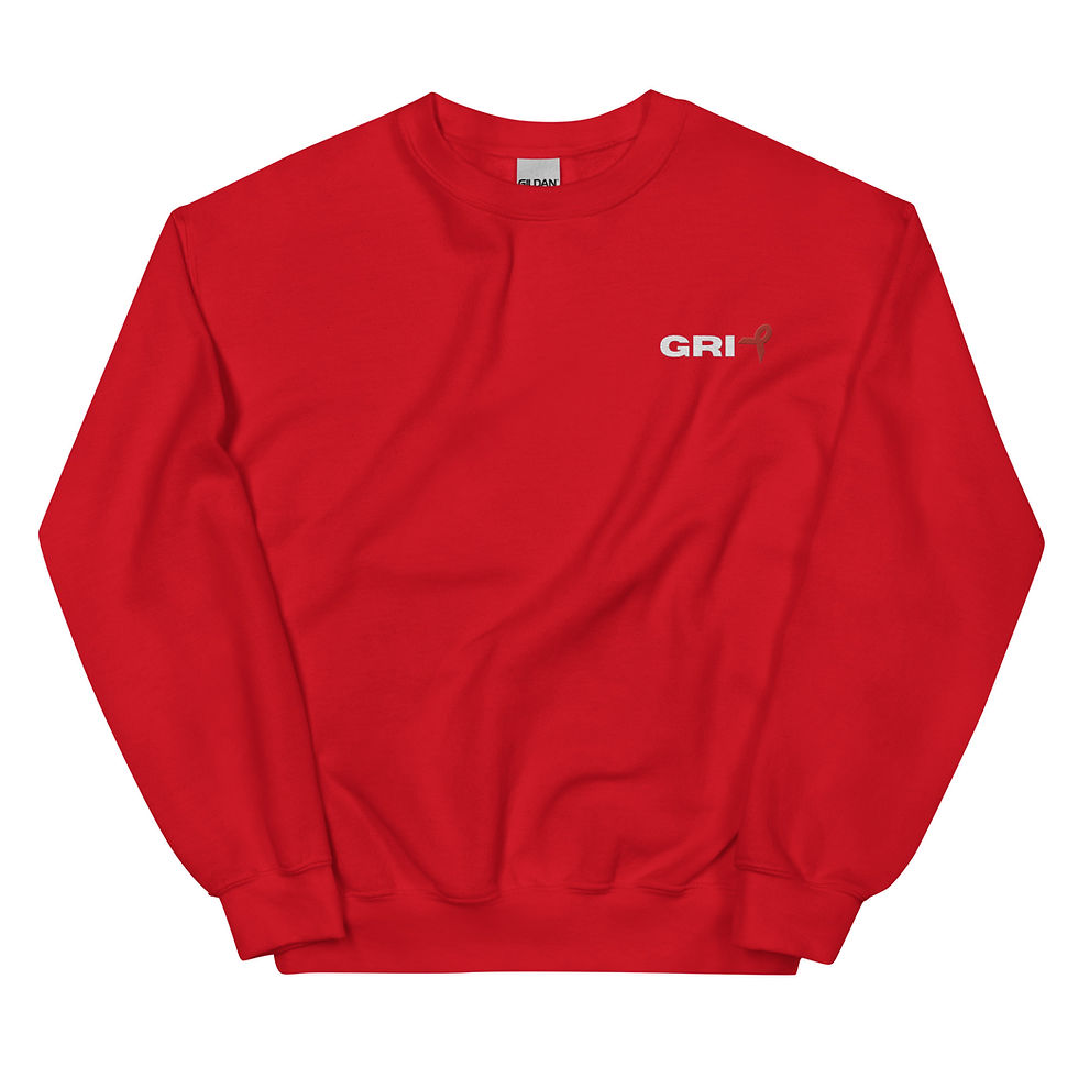 Thumbnail: Unisex Sweatshirt - Myeloma - White Text