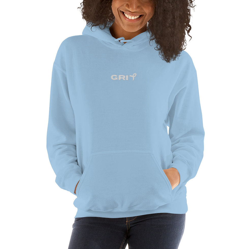 Thumbnail: Unisex Hoodie - White Text