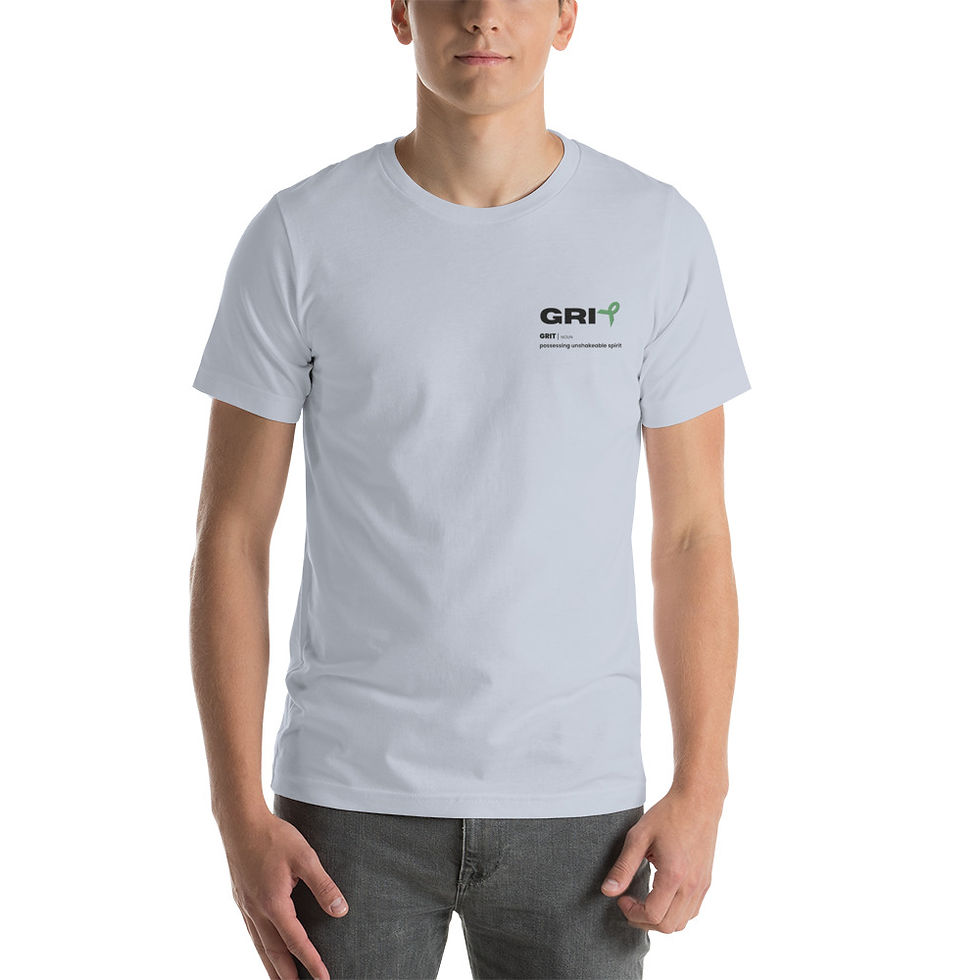 Thumbnail: Unisex T-shirt - Liver Cancer - Black Text