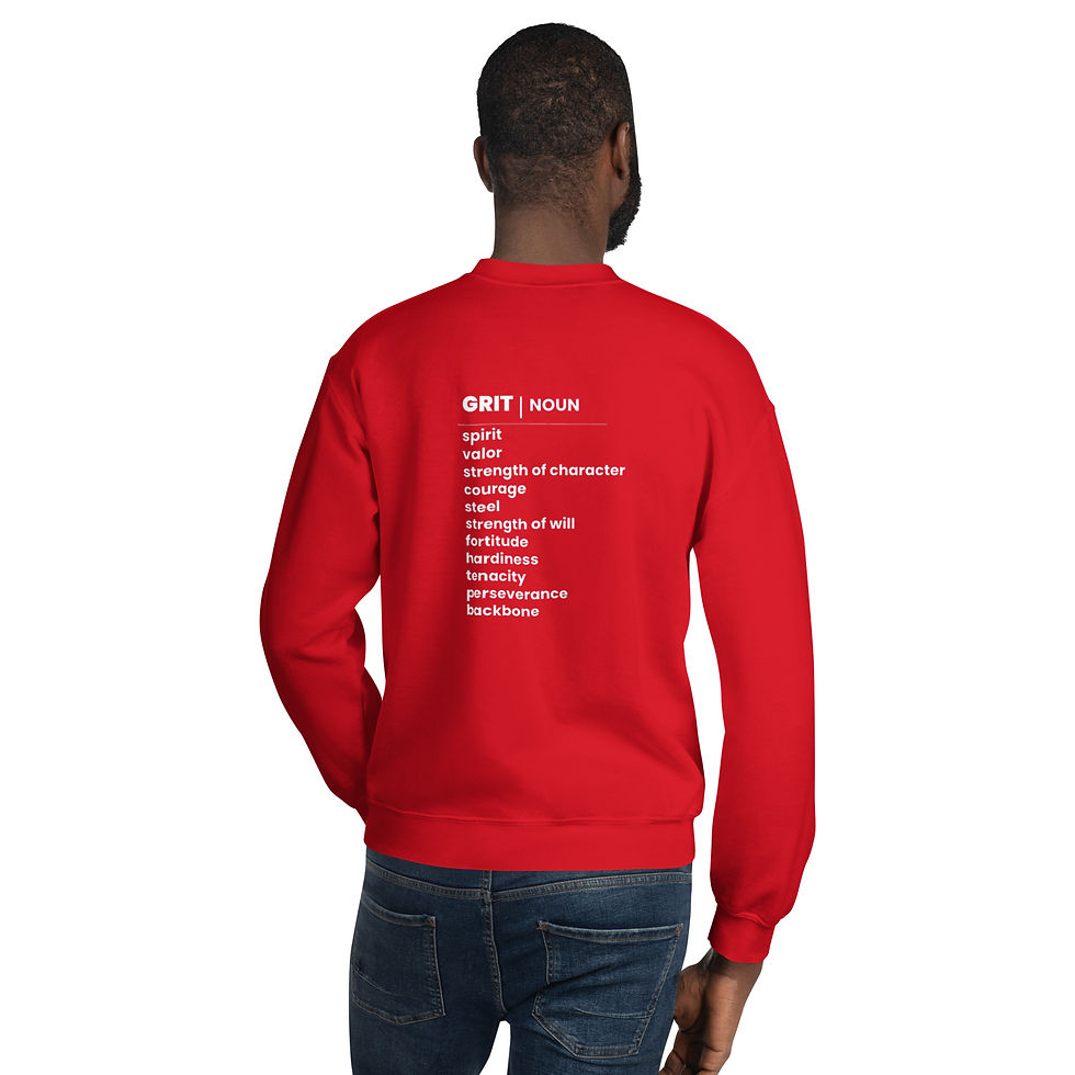 Thumbnail: Unisex Sweatshirt - Brain Cancer - White Text