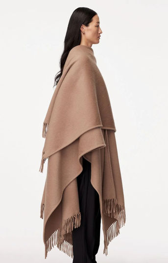 Cashmere cape