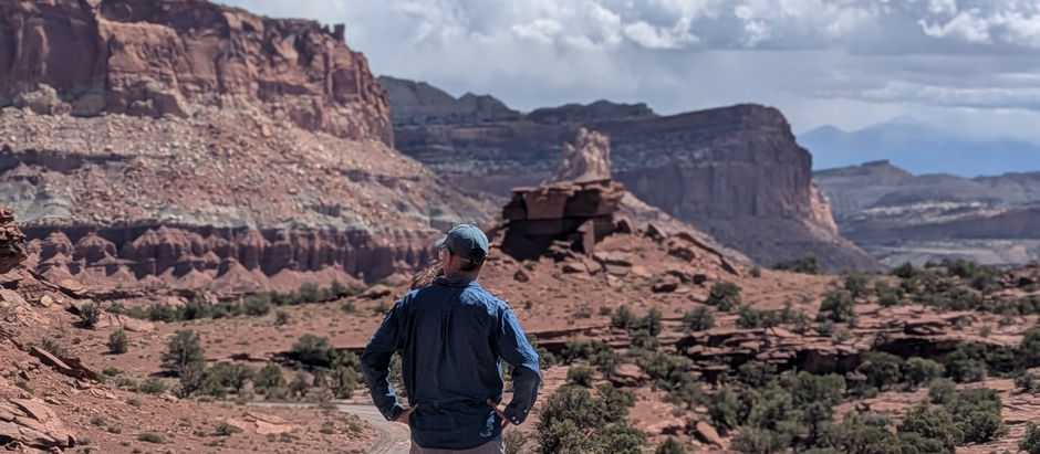 Saturday Summary - Week 24 -  Red Cliffs, River Time, and a Little Snow