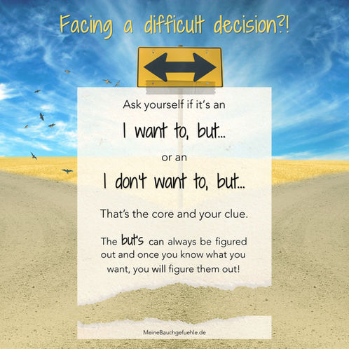 English Quotes Meine Bauchgefuehle