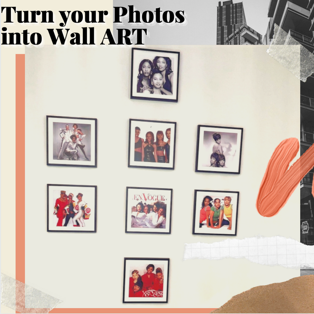 Turn your Photos into Wall ART