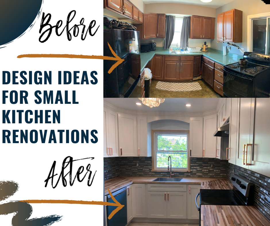 BEFORE AND AFTER STUNNING KITCHEN TRANSFORMATIONS