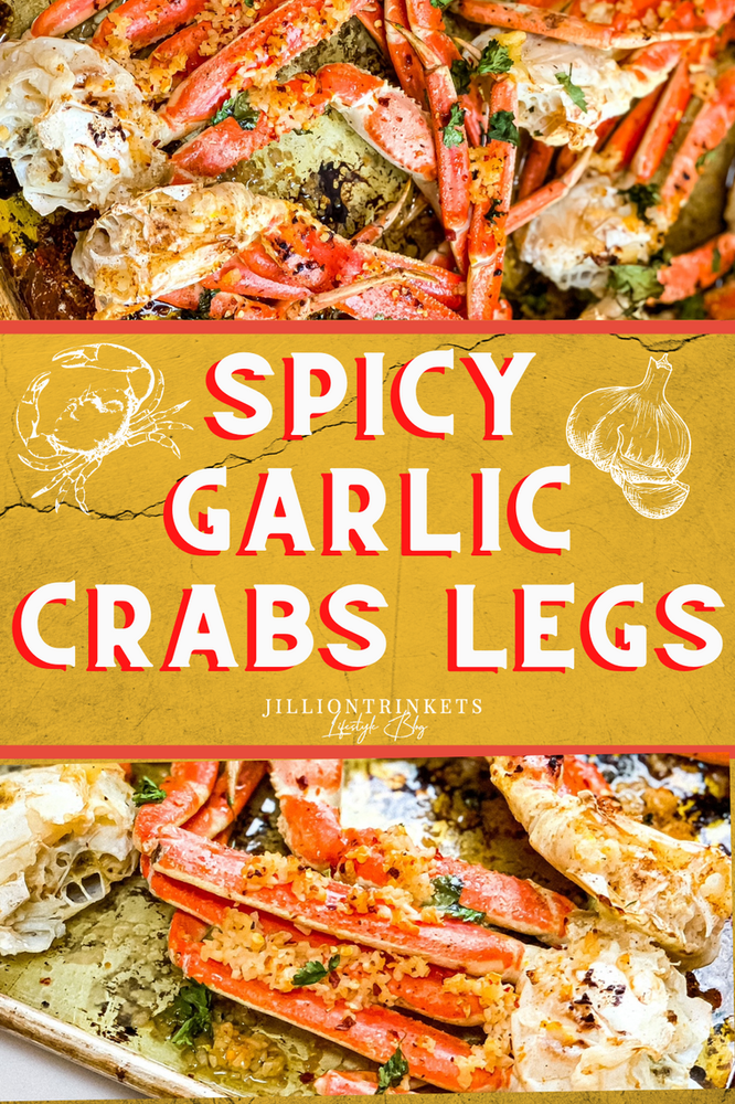 Spicy Garlic Crabs Legs