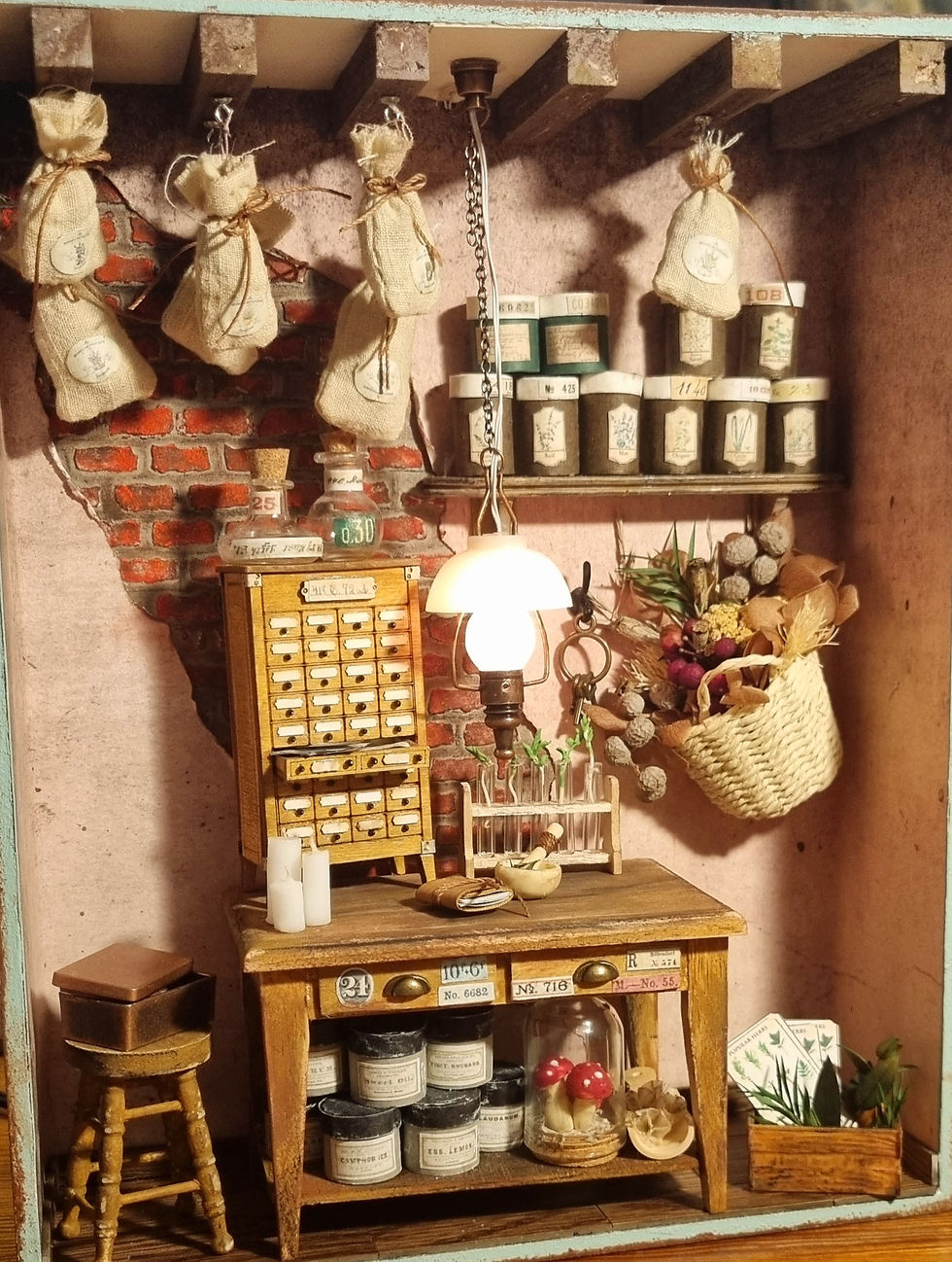 Thumbnail: The old retro herbalist's corner 