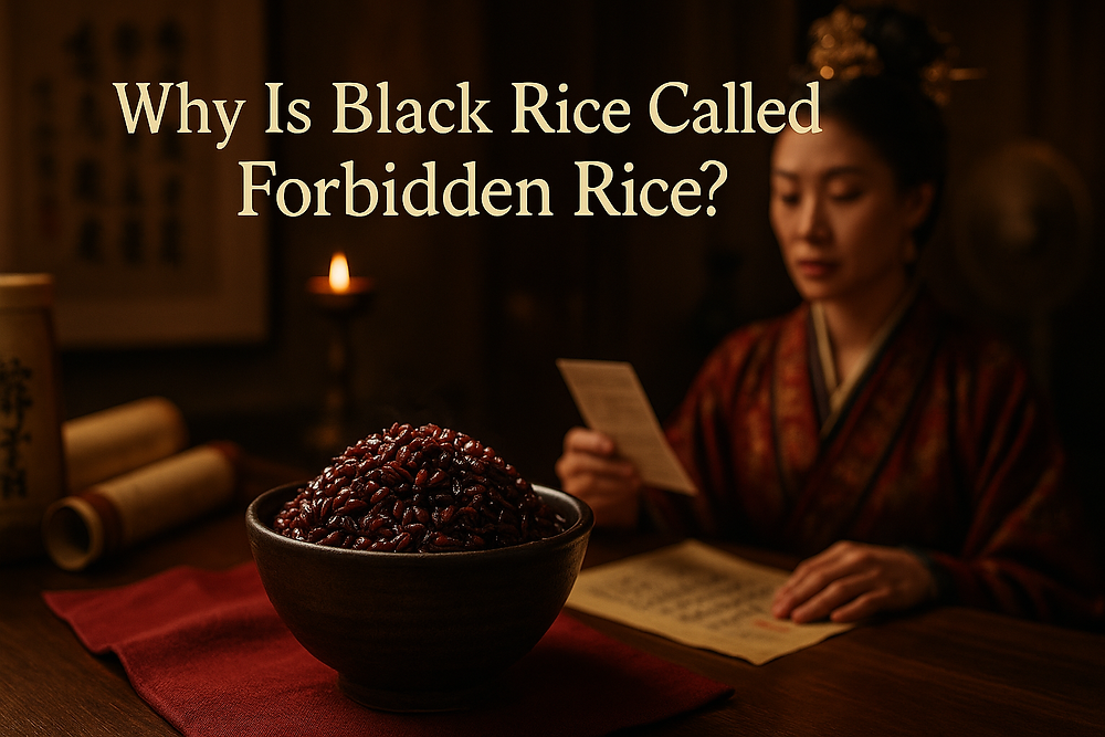 Forbidden Rice Chinese Why Is Black Rice Called Forbidden Rice? History, Benefits & Facts