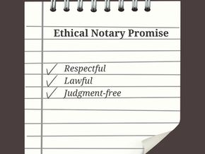 ethical notary services, secure and reliable notary, secure signings, ethical notary pricing in VA