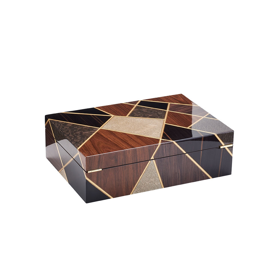 Miniatura: Humidor Morici collezione TELLUX VULCANO