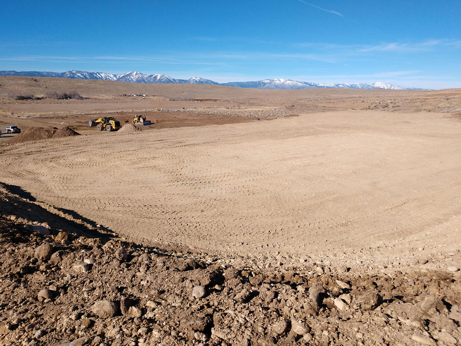 CK Earthworks equipment performing land clearing and site preparation