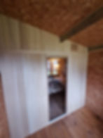 Saunacabine gerealiseerd in Mirwart
