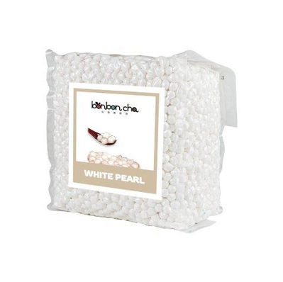 White Pearl, White Tapioca Pearl, White Sago Pearl, White Boba