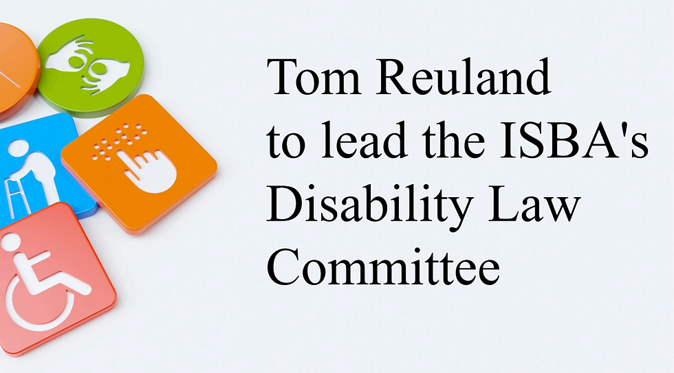 Tom Reuland Appointed Chair of ISBA Committee