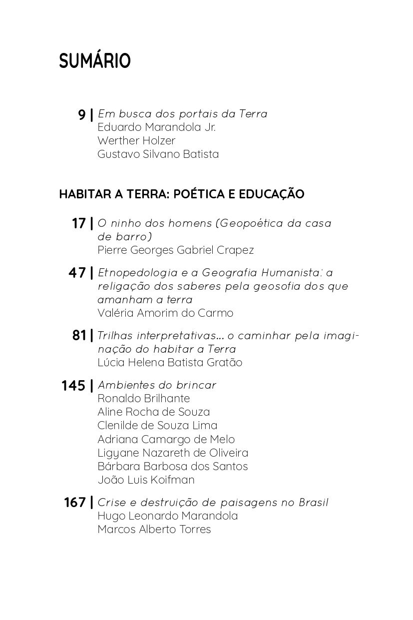 Miniatura: Portais da Terra: contribuições dos estudos humanistas para a Geografia [...]