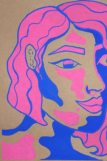 Pink and blue Woman.JPG