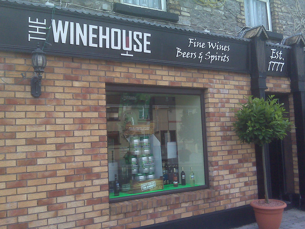 3d Lettering= the winehouse