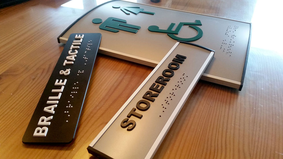 Strato Sign BRAILLE AND TACTILE SIGNS | Dublin, Ireland | Flynn Signs & Display