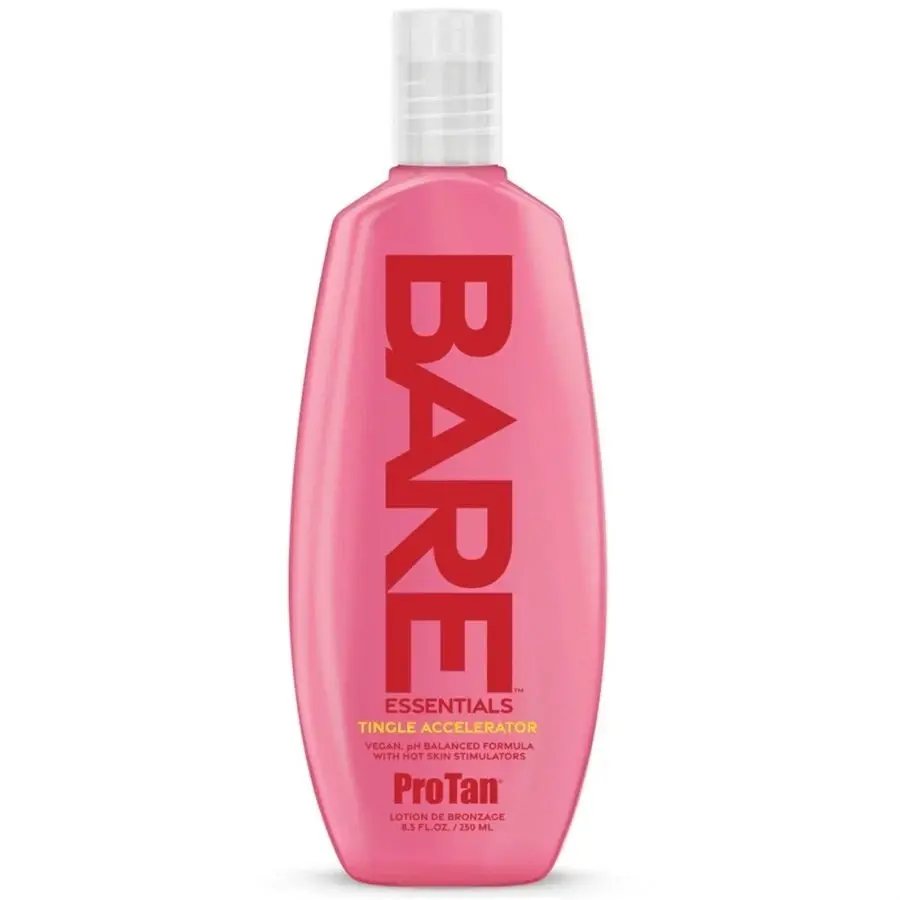 Pro Tan Bare Essentials Tingle Accelerator sunbed tanning lotion cream