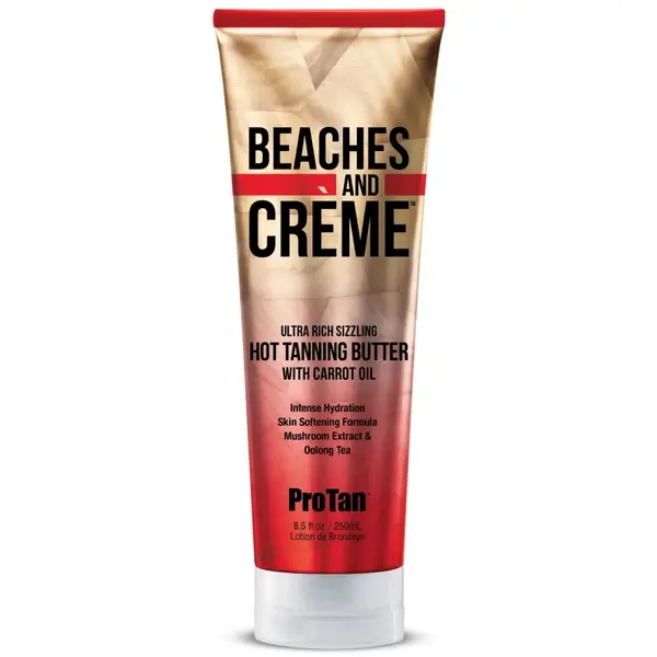 Pro Tan Beaches and Creme Hot Tanning Butter Tingle Sunbed Tanning Lotion Cream