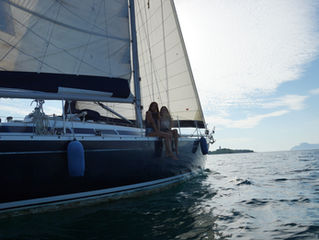 Bootsausflug mit Segelyacht auf Mallorca.