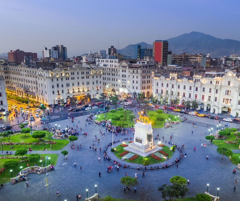Lima Peru City Center