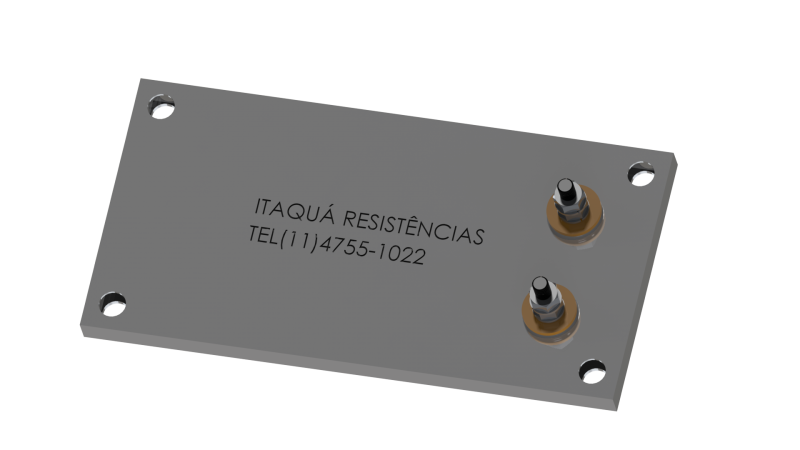 Resistência Plana de Cerâmica