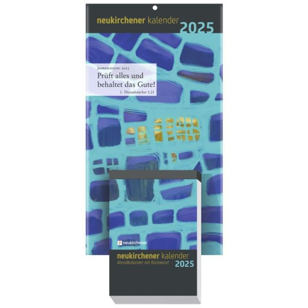 Neukirchener Abreißkalender 2025 - mit Rückwand (Kalender)