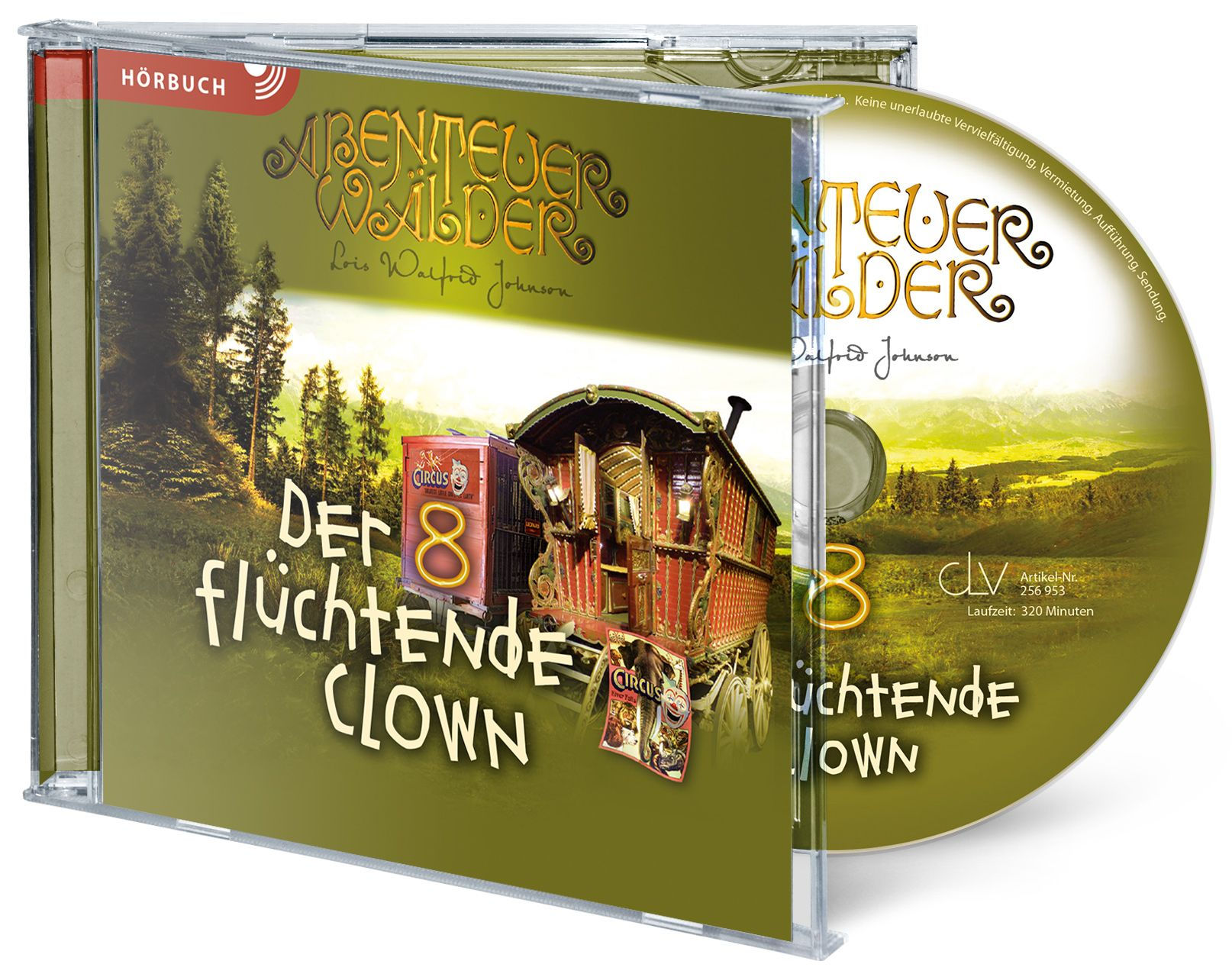 Abenteuerwälder 8: Der flüchtende Clown - Hörbuch [MP3]