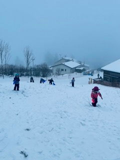 Un après-midi à la neige