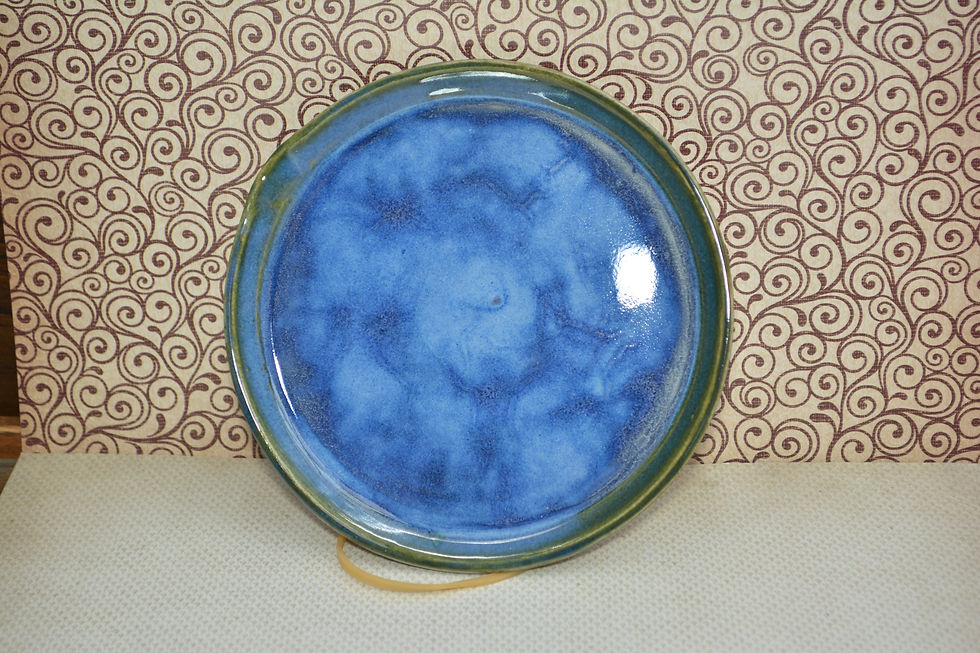 Thumbnail: Spoon rest - cloudy blue