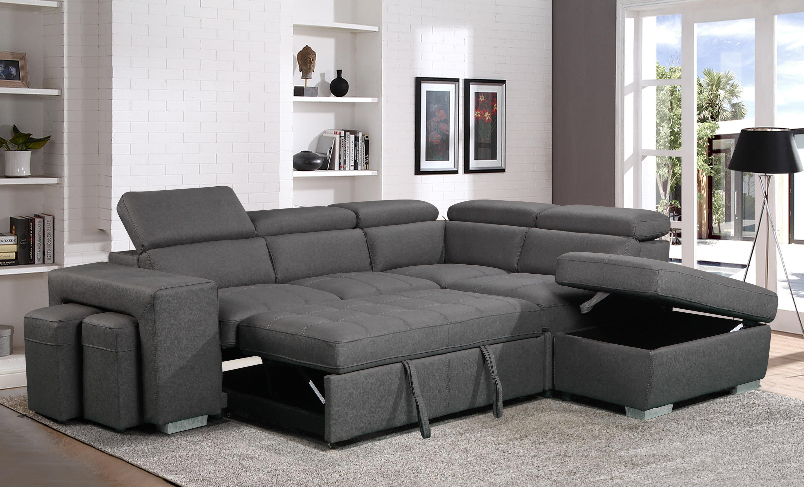 Magnus Grey Living Room Collection