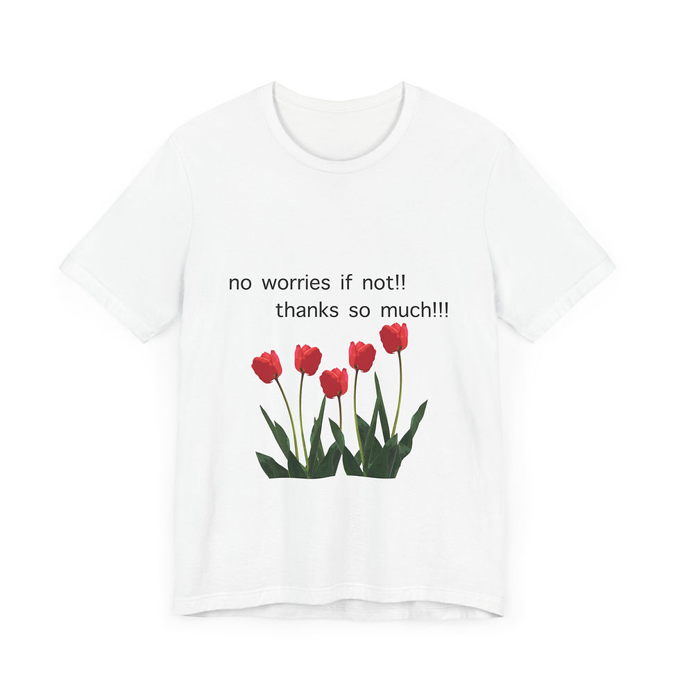 Thumbnail: No Worries tshirt 