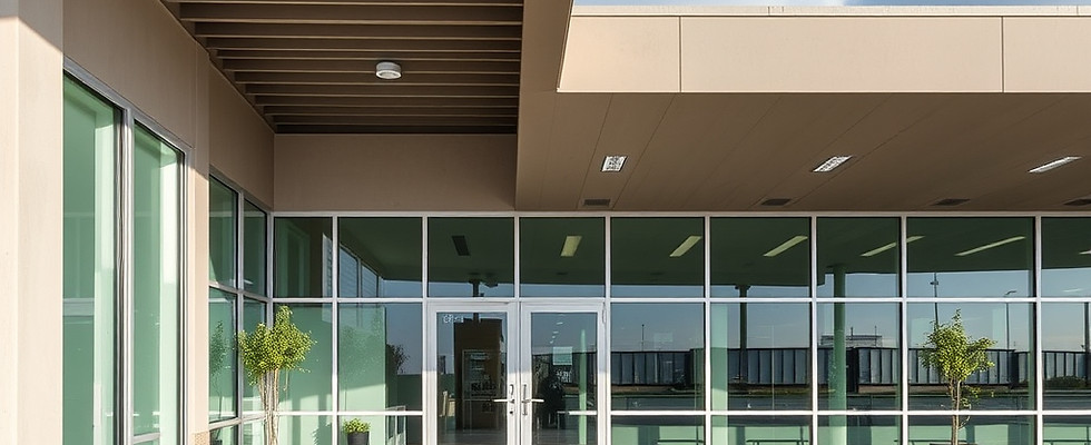 clean well maintained commercial building