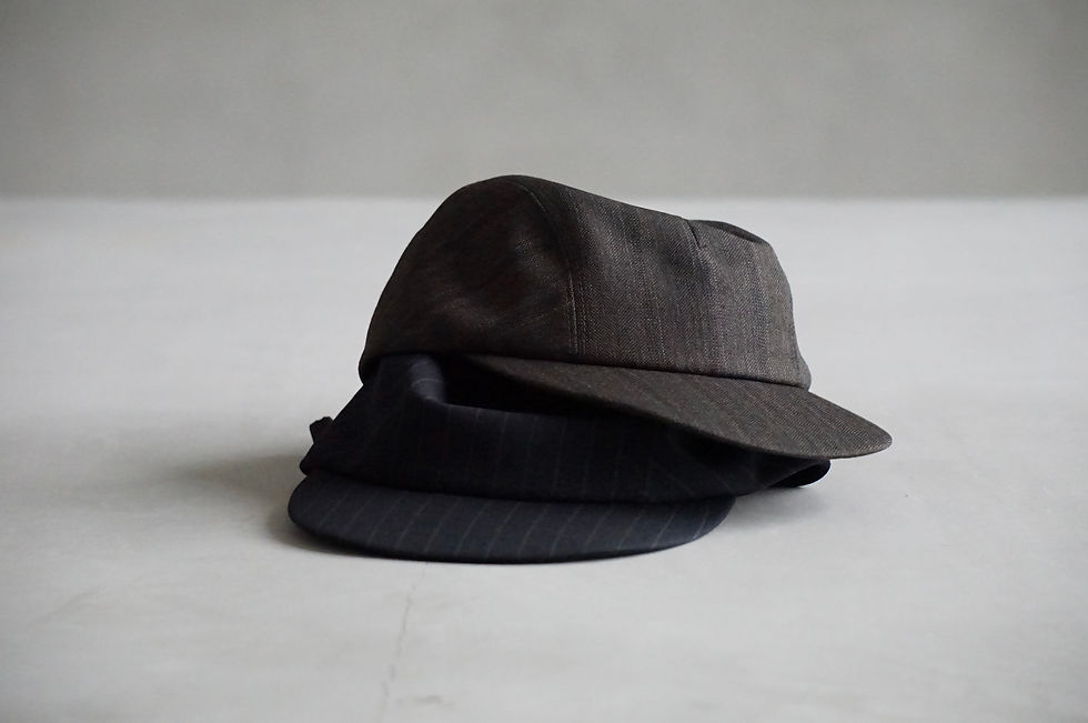 サムネイル： NICENESS  "S.RANALDO , D.RANALDO" Dart Cap (Brown,Dark Navy)