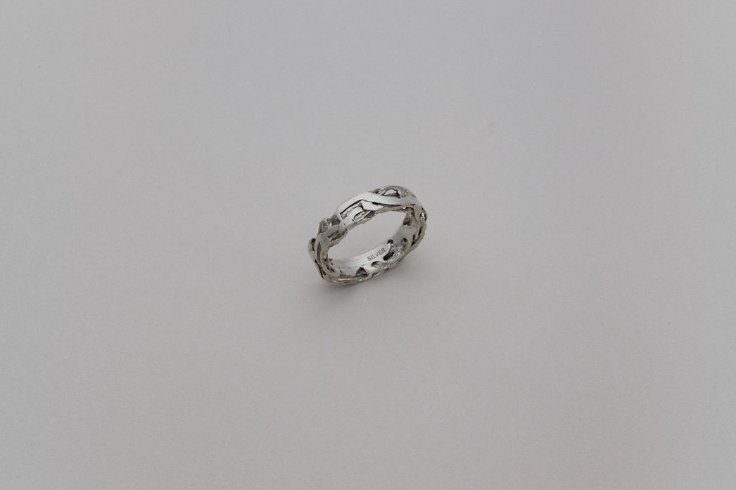 DAN TOMIMATSU Rectangular Ring (Silver) | unum