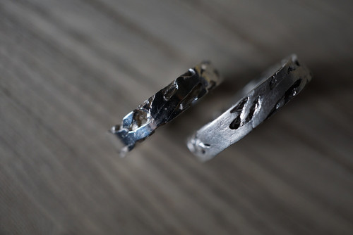 アクセサリー DAN TOMIMATSU DISSOLVE RECTANGULAR RING RECTANGULAR RING [SILVER] - WUNDER 大阪 セレクトショップ