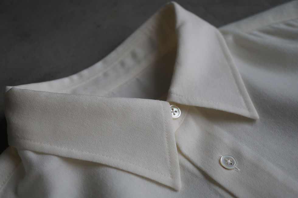 サムネイル： un/unbient  Regular Collar Shirt (3 Colors)