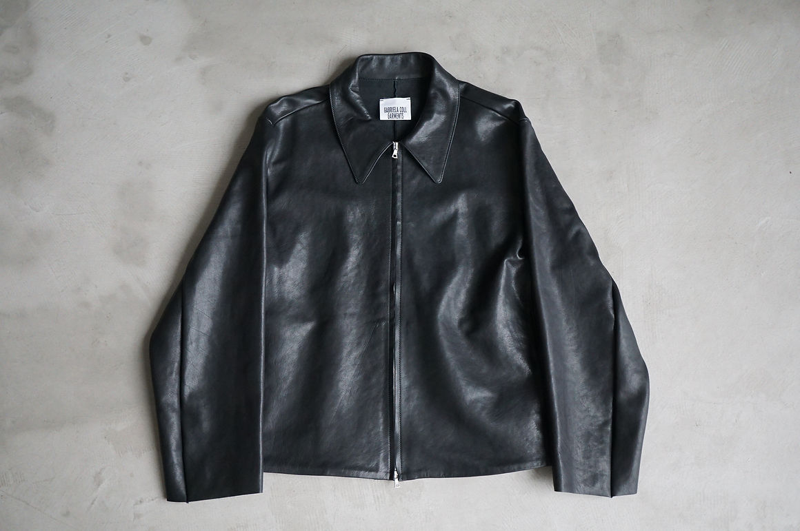 ジャケット・アウター GABRIELA COLL GARMENTS LEATHER JACKET GABRIELA COLL GARMENTS Leather Pocket Jacket (Black) | unum