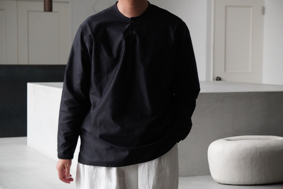 サムネイル： Aquellos Ojos Verdes  Sleeping Shirt (Deep Navy)