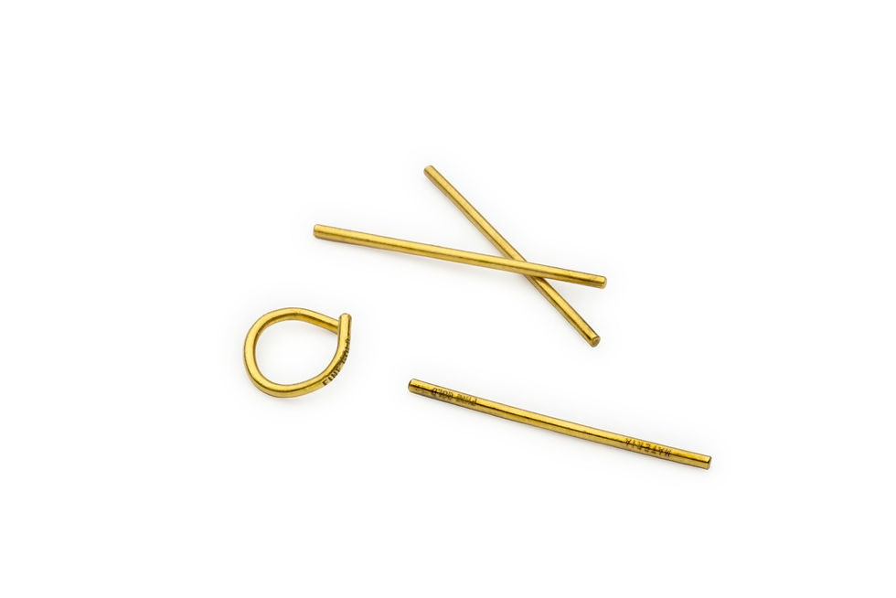 サムネイル： DAN TOMIMATSU  Post Pierced Earring (Yellow Gold)