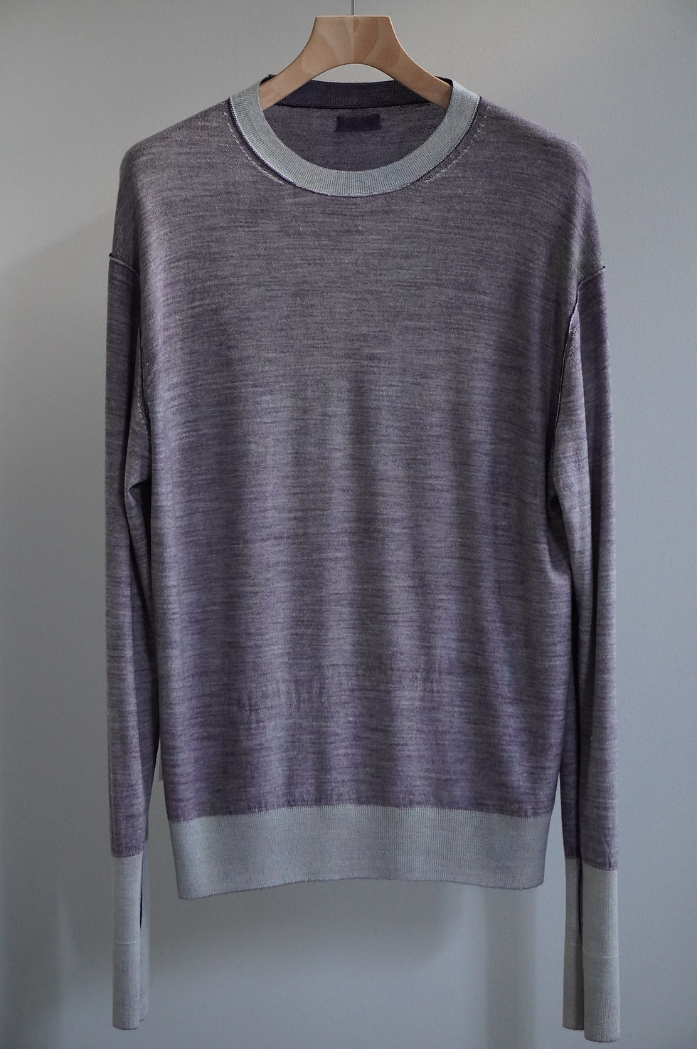 サムネイル： MAATEE&SONS  Crewneck Printed Sweater (Purple)