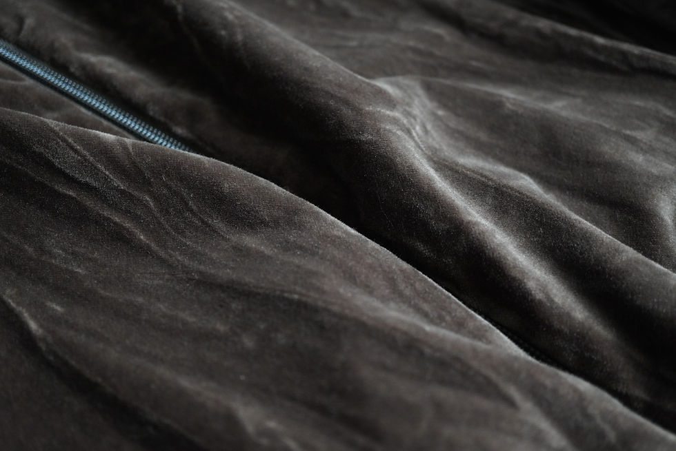 サムネイル： GABRIELA COLL GARMENTS  Cotton Velvet Zipper Jacket (Dust)