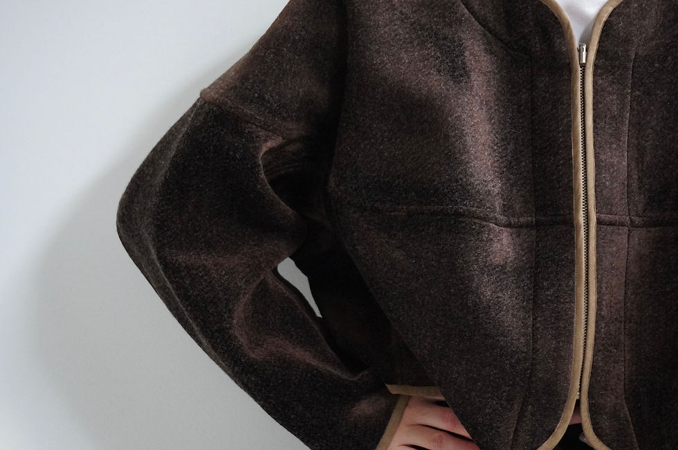 サムネイル： Nomàt  Circle Blouson (Brown)
