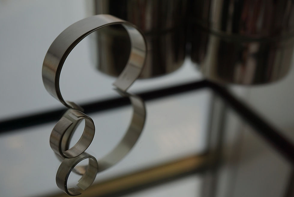サムネイル： DAN TOMIMATSU  Tape Ring Fold (Silver)