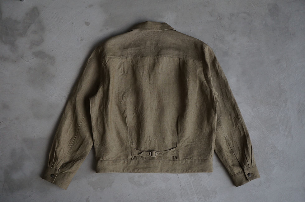 サムネイル： Aquellos Ojos Verdes  Trucker Jacket (Olive)