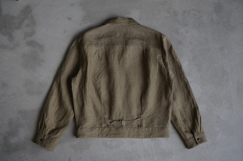 Aquellos Ojos Verdes Trucker Jacket (Olive) | unum
