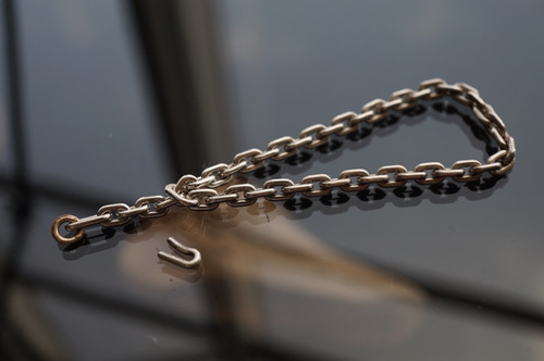【DAN TOMIMATSU】REPAIRED CHAIN NECKLACE DAN TOMIMATSU】REPAIRED CHAIN NECKLACE - メルカリ